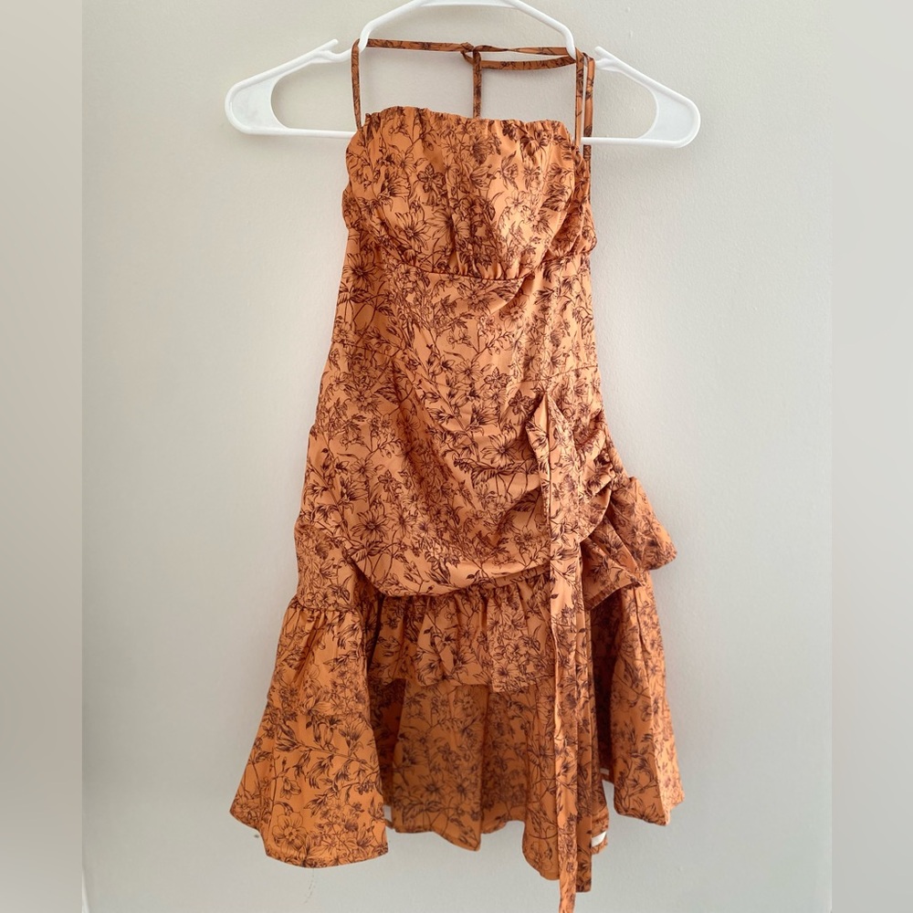 SHEIN Orange Dress